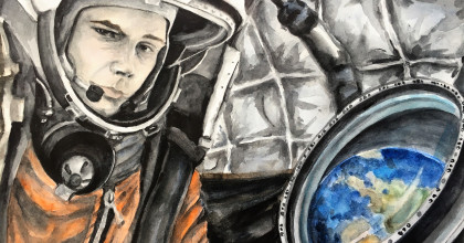 электронные открытки к 60-летию полета Ю. А. Гагарина в космос - фото - 1